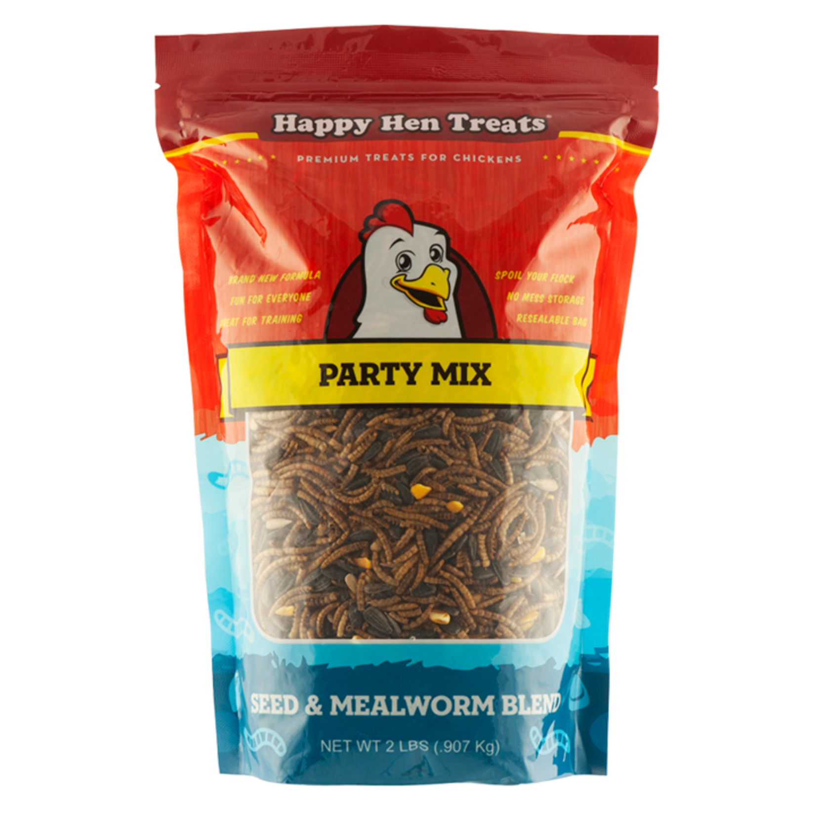 Happy Hen Treats Happy Hen Treats Poultry Mix Mealworms & Corn 2 lbs