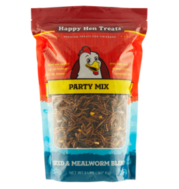 DURVET HAPPY HEN PARTY MIX MEALWORM/CORN 2LB