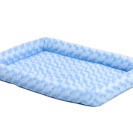 MIDWEST PET PRODUCTS QUIET TIME FASHION BED BLUE 24X18