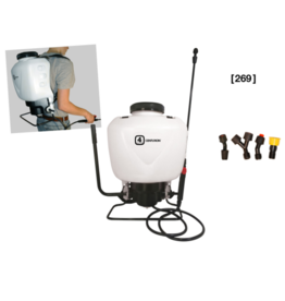 CENTURION GARDEN AND OUTDOOR LIVING INC CENTURION ERGONOMIC BACKPACK GARDEN SPRAYER 4 GAL