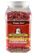 Happy Hen Treats HAPPY HEN FREE RANGE FEAST MEALWORM & FLOWER 2LBS