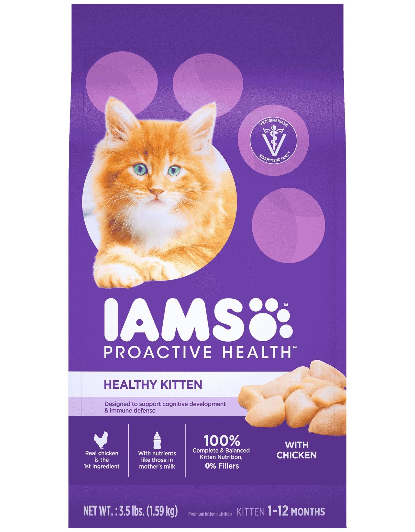 Iams IAMS KITTEN FOOD 3.5LBS
