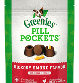 Greenies Greenies Pill Pockets Dog Treats Capsules Hickory Smoked - 7.9 oz (30 Treats)