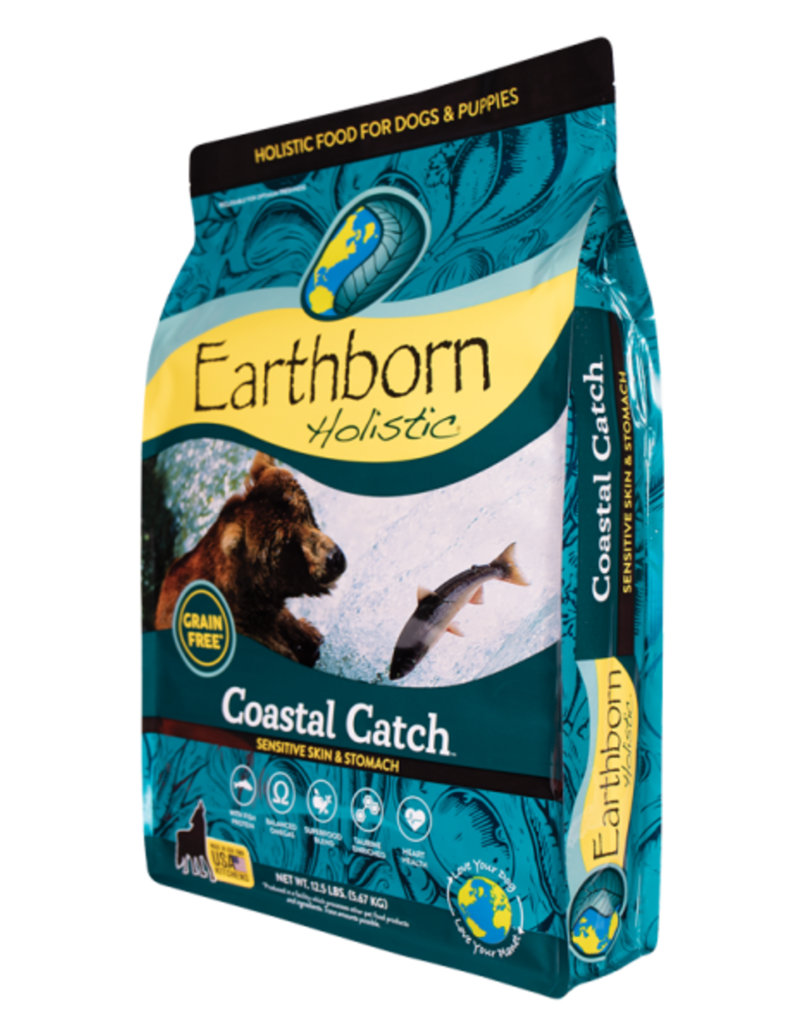 EARTHBORN EARTHBORN HOLISTIC DOG COASTAL CATCH 5LBS