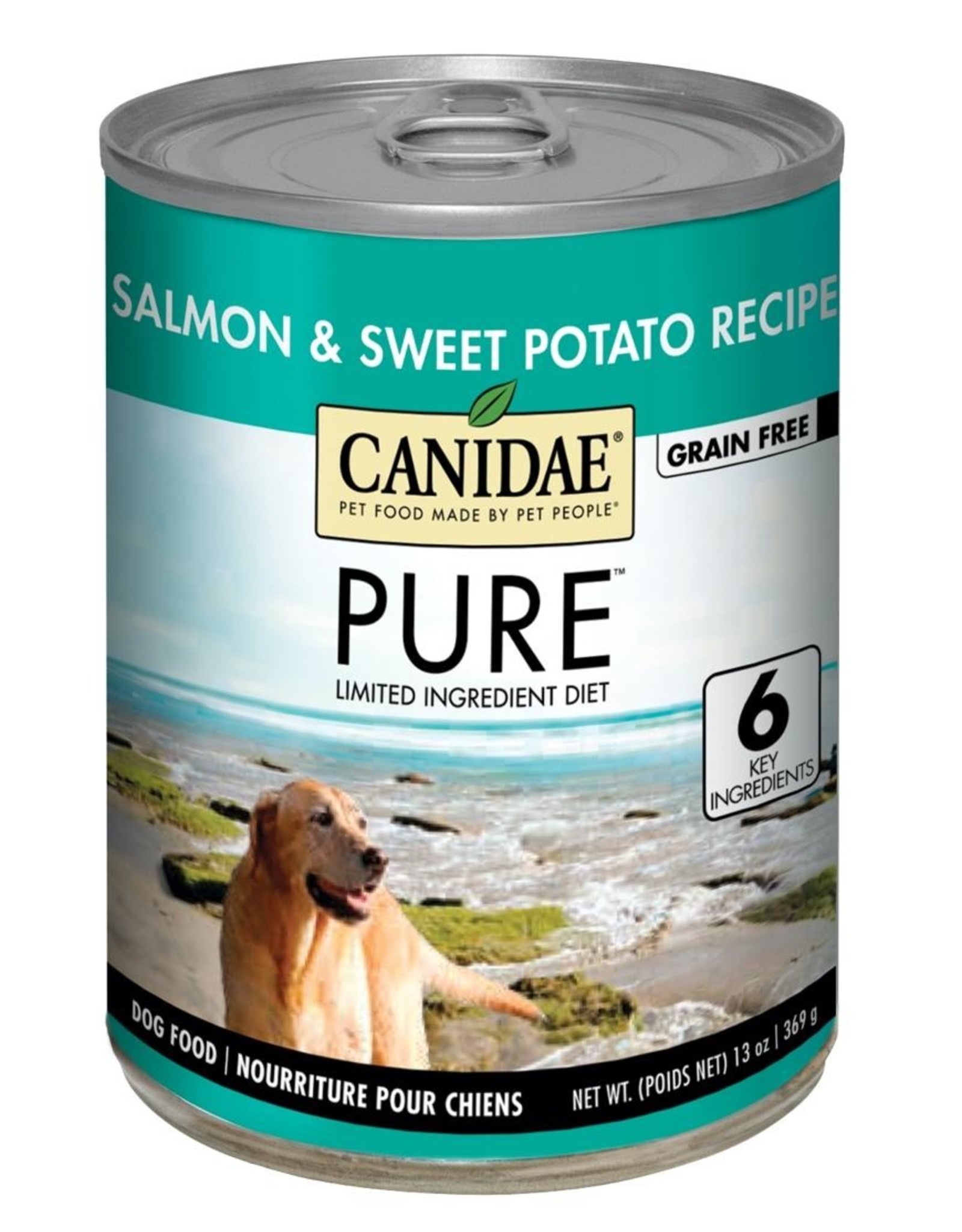CANIDAE PET FOODS CANIDAE DOG CAN PURE SEA SALMON & SWEET POTATO 13OZ CASE OF 12