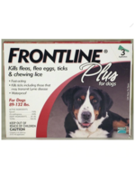 Frontline FRONTLINE PLUS DOG 3PK 89-132LBS XL