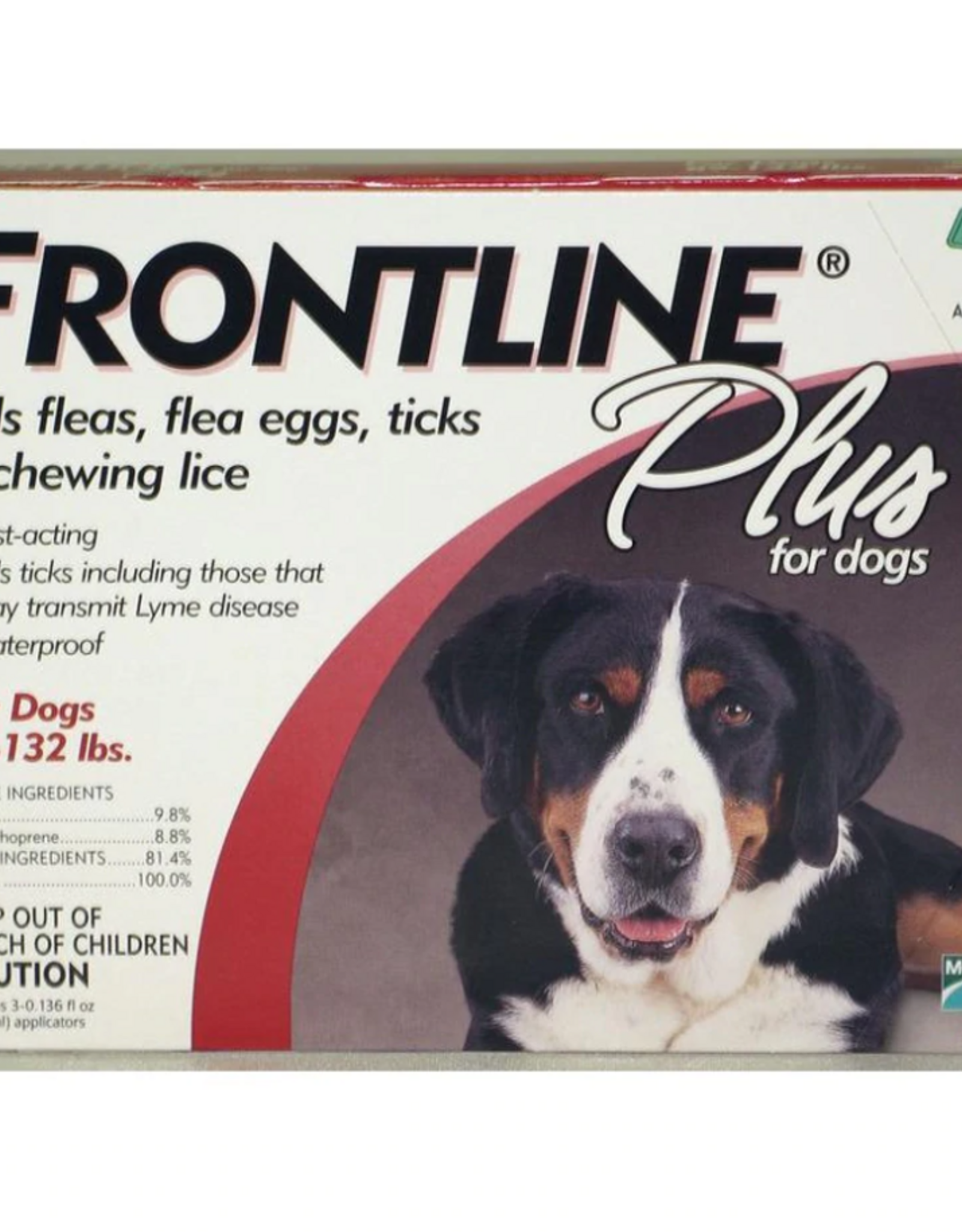 Frontline FRONTLINE PLUS DOG 3PK 89-132LBS XL