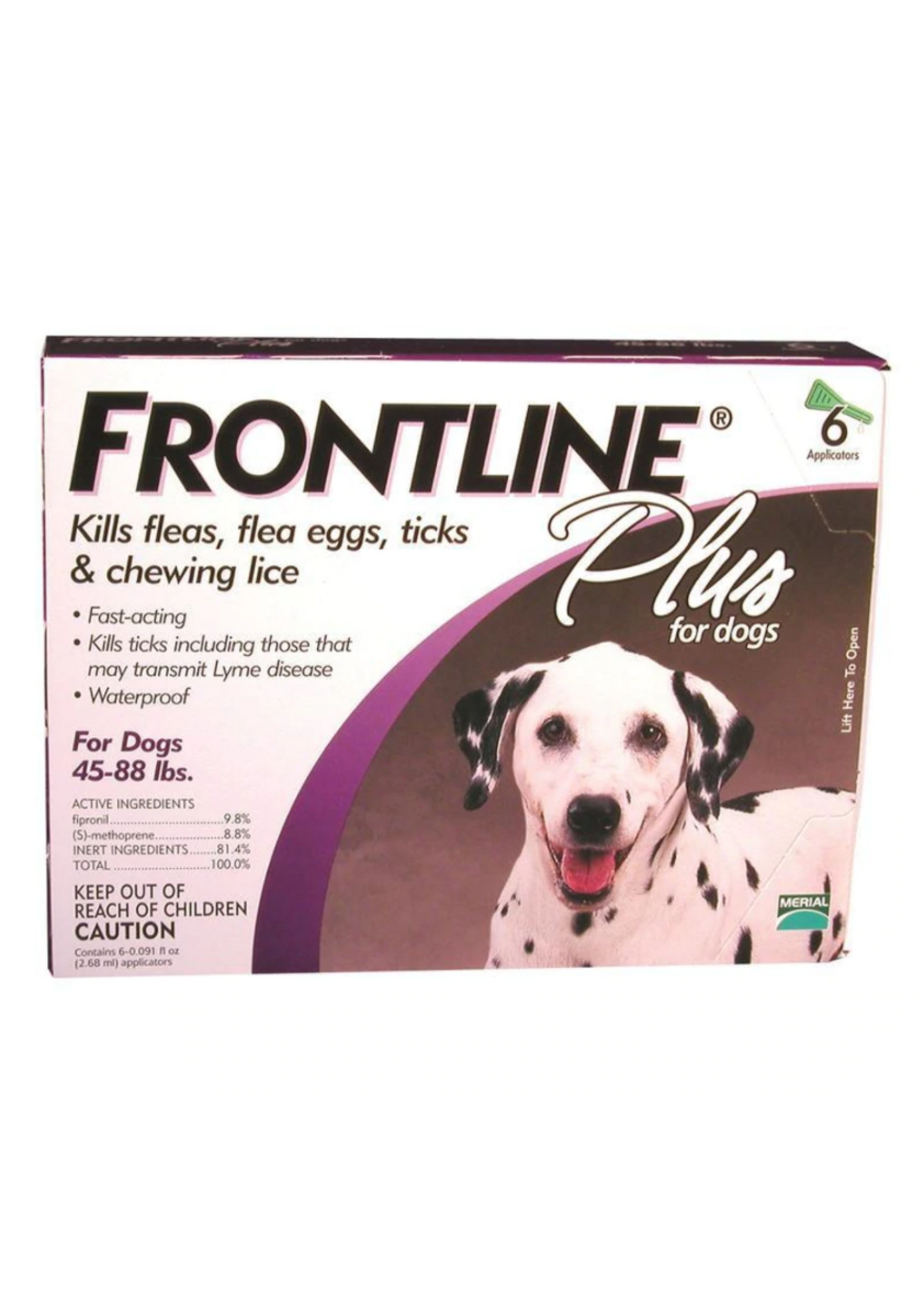Frontline FRONTLINE PLUS DOG 3PK 45-88LBS LG