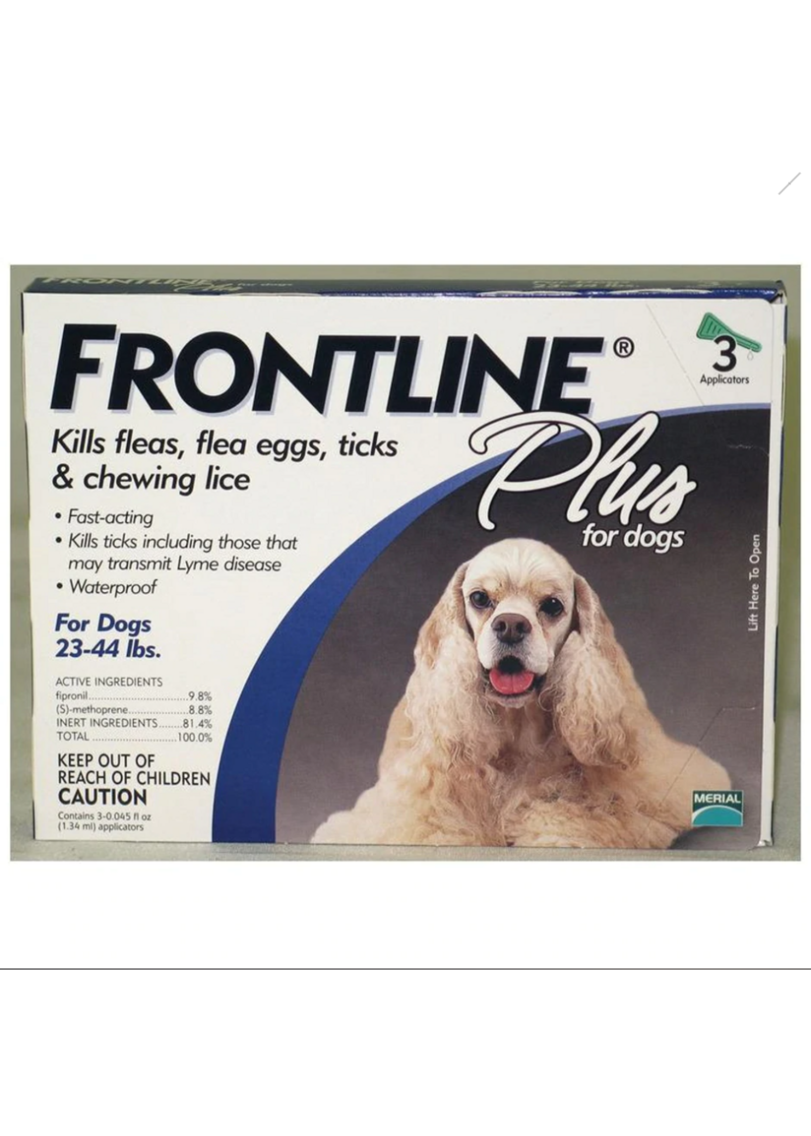 Frontline FRONTLINE PLUS DOG 3PK 23-44LBS MD
