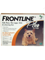 Frontline FRONTLINE PLUS DOG 3PK 1-22LBS SM