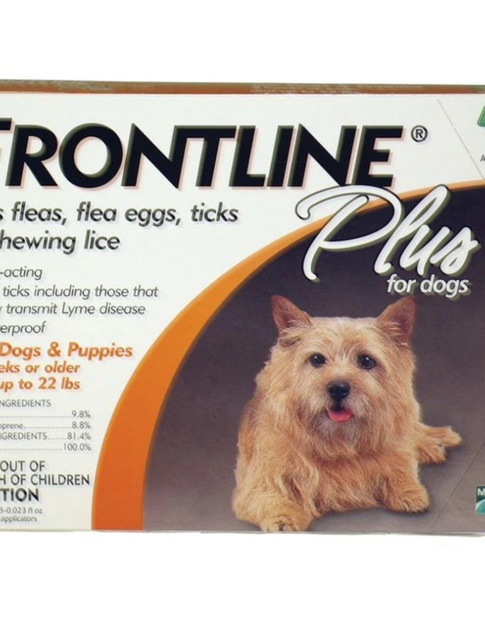 Frontline FRONTLINE PLUS DOG 3PK 1-22LBS SM