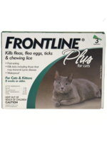 Frontline FRONTLINE® Plus for Cats and Kittens Flea and Tick Treatment - 3 CT