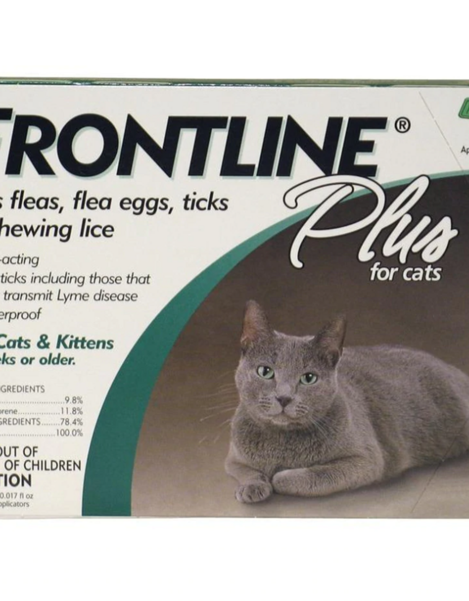 Frontline FRONTLINE® Plus for Cats and Kittens Flea and Tick Treatment - 3 CT