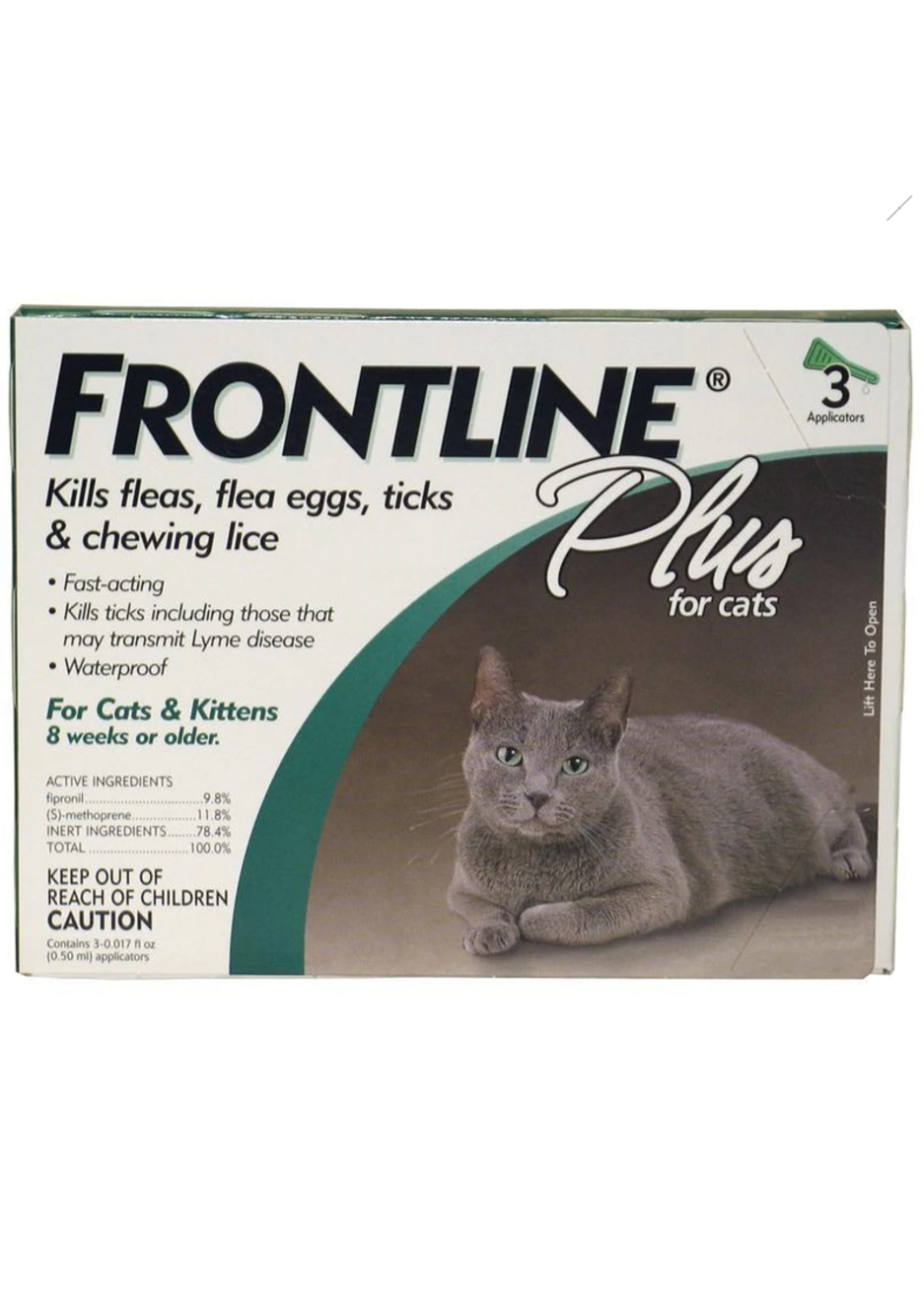 Frontline FRONTLINE® Plus for Cats and Kittens Flea and Tick Treatment - 3 CT