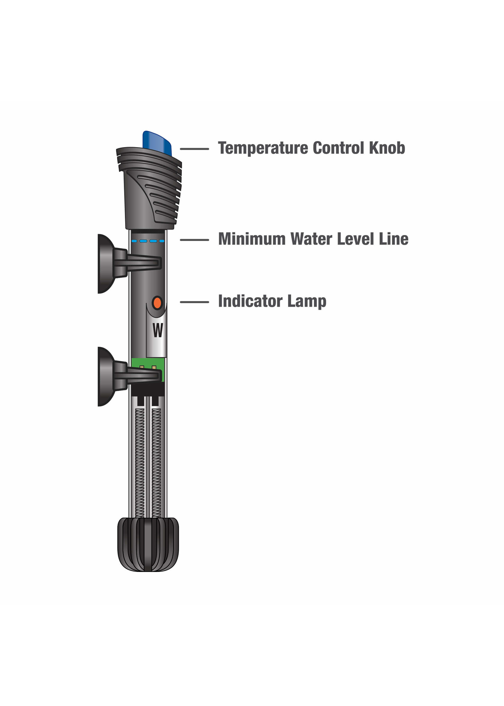 Aqueon AQUEON SUBMERSIBLE AQUARIUM HEATER 100 WATT
