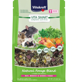 Vitakraft Sun Seed Vitakraft Vita Smart Rat and Mouse Food - Complete Nutrition - Premium Fortified Blend with Ancient Grains for Rats Mice and Gerbils - 2 lb
