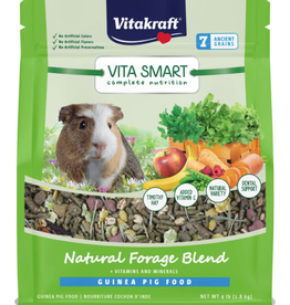 Vitakraft VITAKRAFT VITA SMART NATURAL FORAGE GUINEA PIG FOOD 4LBS