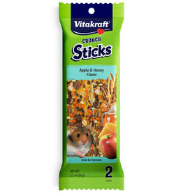 Vitakraft VITAKRAFT HAMSTER CRUNCH STICKS APPLE & HONEY