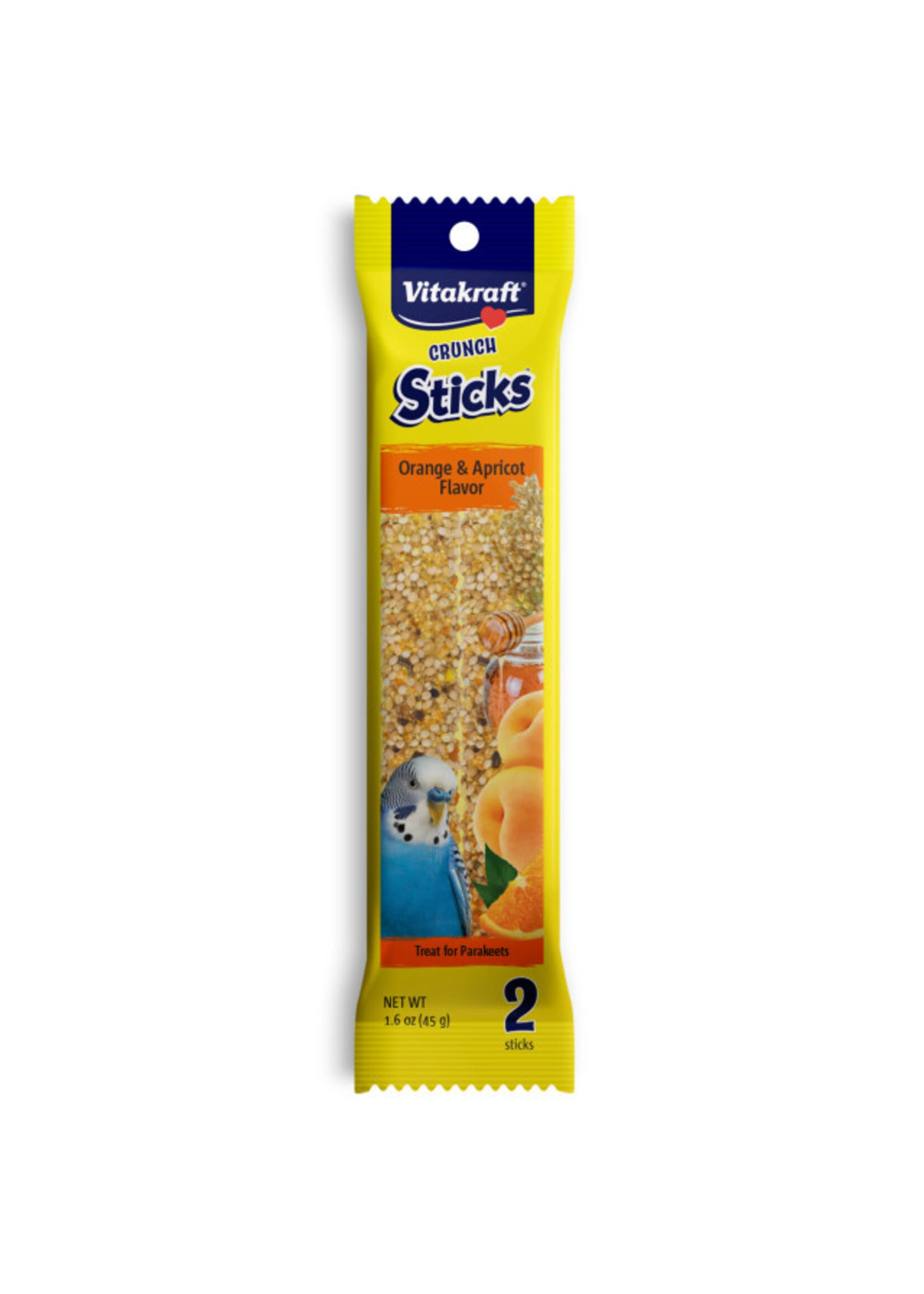 Vitakraft Sun Seed VITAKRAFT PARAKEET CRUNCH STICK ORANGE