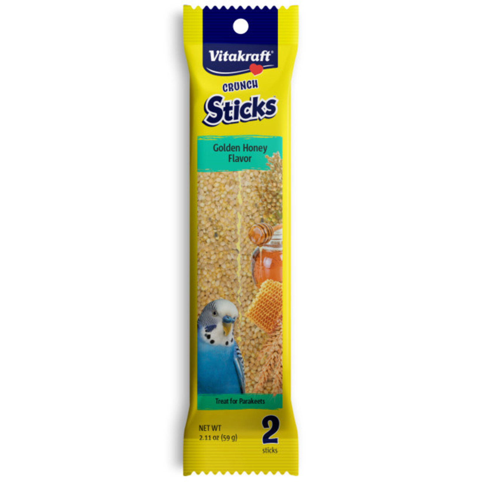 Vitakraft Sun Seed VITAKRAFT PARAKEET CRUNCH STICK HONEY