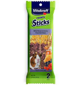 VITAKRAFT SUN SEED, INC. VITAKRAFT GUINEA PIG CRUNCH STICK WILD BERRY & HONEY