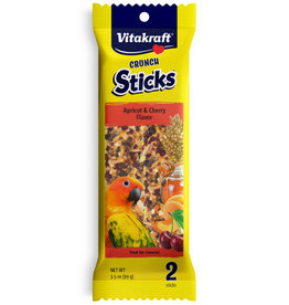 Vitakraft Sun Seed VITAKRAFT CONURE CRUNCH STICK APRICOT & CHERRY