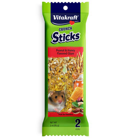 Vitakraft Sun Seed VITAKRAFT HAMSTER CRUNCH STICK PEANUT & HONEY