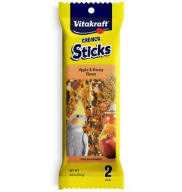 VITAKRAFT SUN SEED, INC. VITAKRAFT COCKATIEL CRUNCH STICK APPLE & HONEY