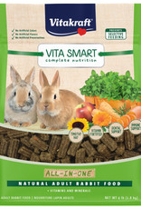 Vitakraft VITAKRAFT VITA SMART NATURAL FORAGE ADULT RABBIT FOOD 4LBS