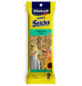 Vitakraft Sun Seed Vitakraft Crunch Sticks Cockatiel Treat - Golden Honey