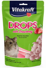Vitakraft VITAKRAFT HAMSTER STRAWBERRY DROPS
