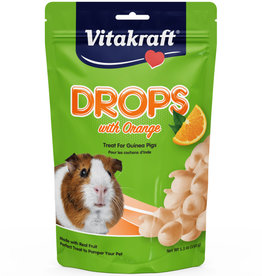 Vitakraft VITAKRAFT GUINEA PIG ORANGE DROPS 5.3OZ