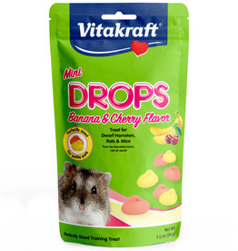 Vitakraft VITAKRAFT MINI  BANANA & CHERRY DROPS