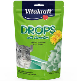 Vitakraft Sun Seed VITAKRAFT CHINCHILLA DANDELION DROPS 5.3OZ