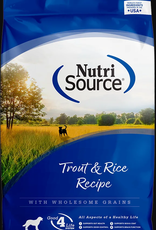 NUTRISOURCE NUTRISOURCE DOG TROUT & RICE 30LBS