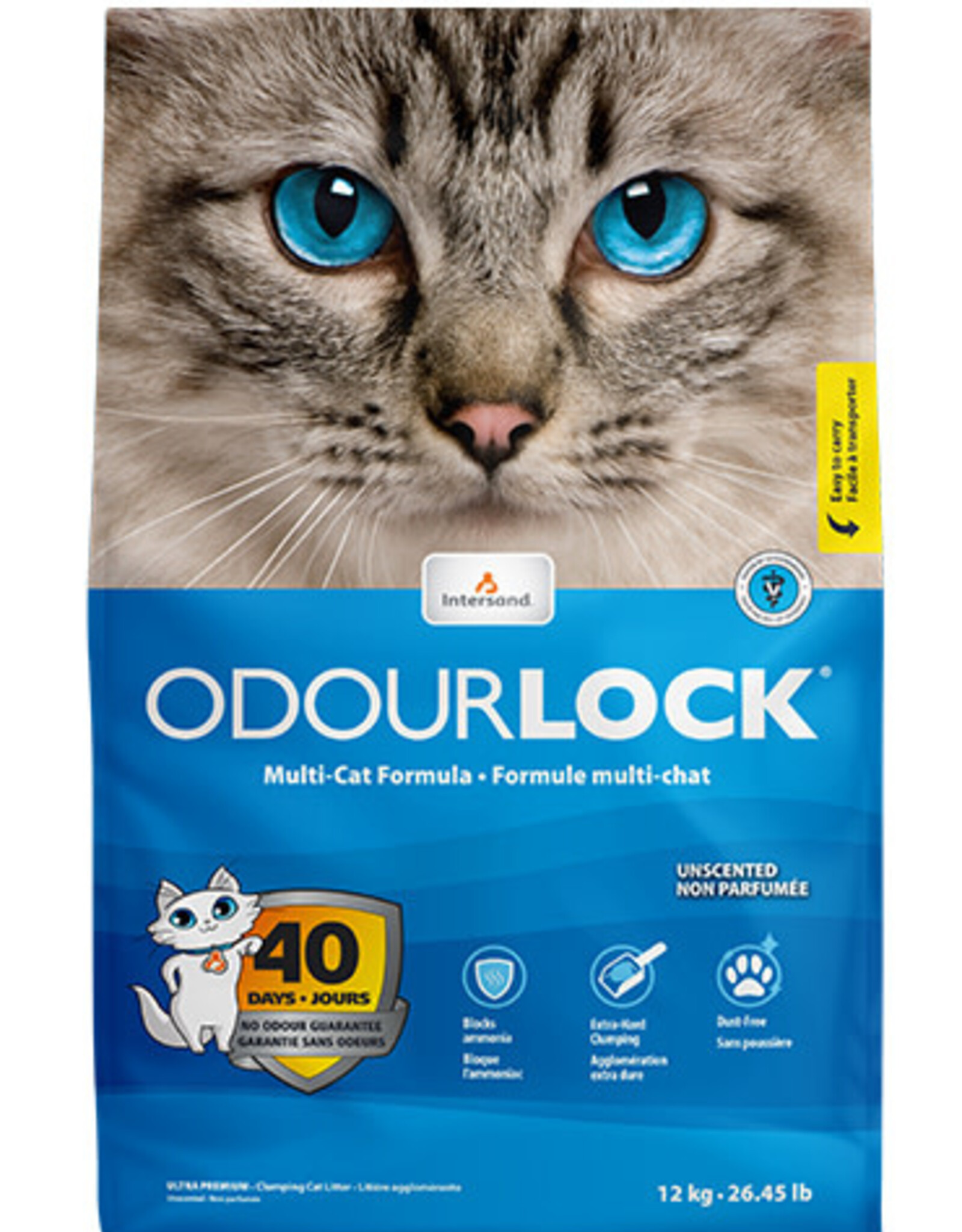Intersand Intersand Odourlock Unscented Cat Litter - 25 lbs