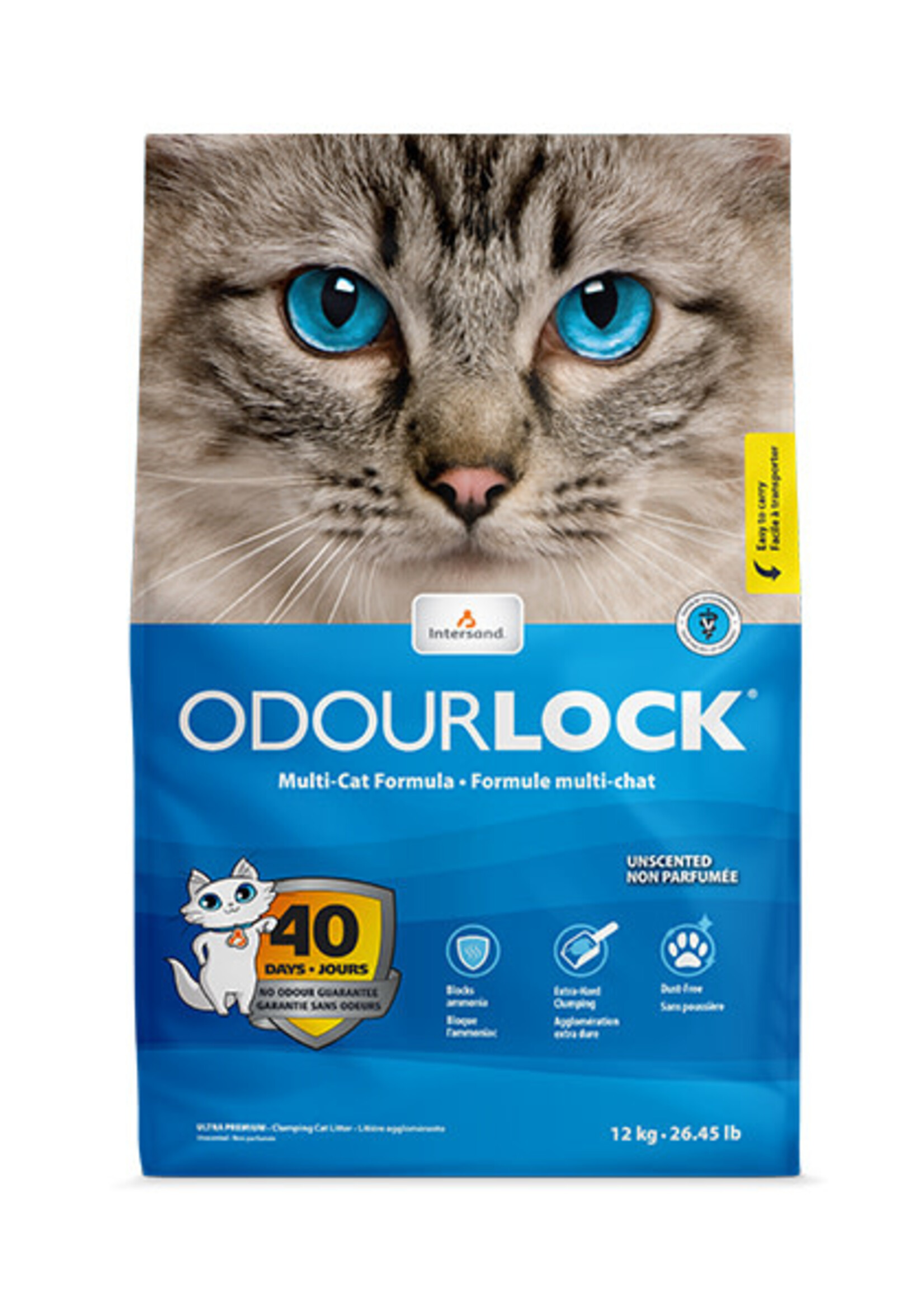 Intersand Intersand Odorlock Original Unscented Cat Litter - 25 lbs