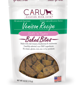 CARU PET FOOD CO LLP CARU DOG VENISON BITES 4OZ