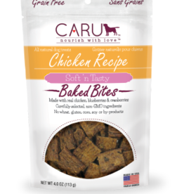 CARU PET FOOD CO LLP CARU DOG CHICKEN BITES 4OZ