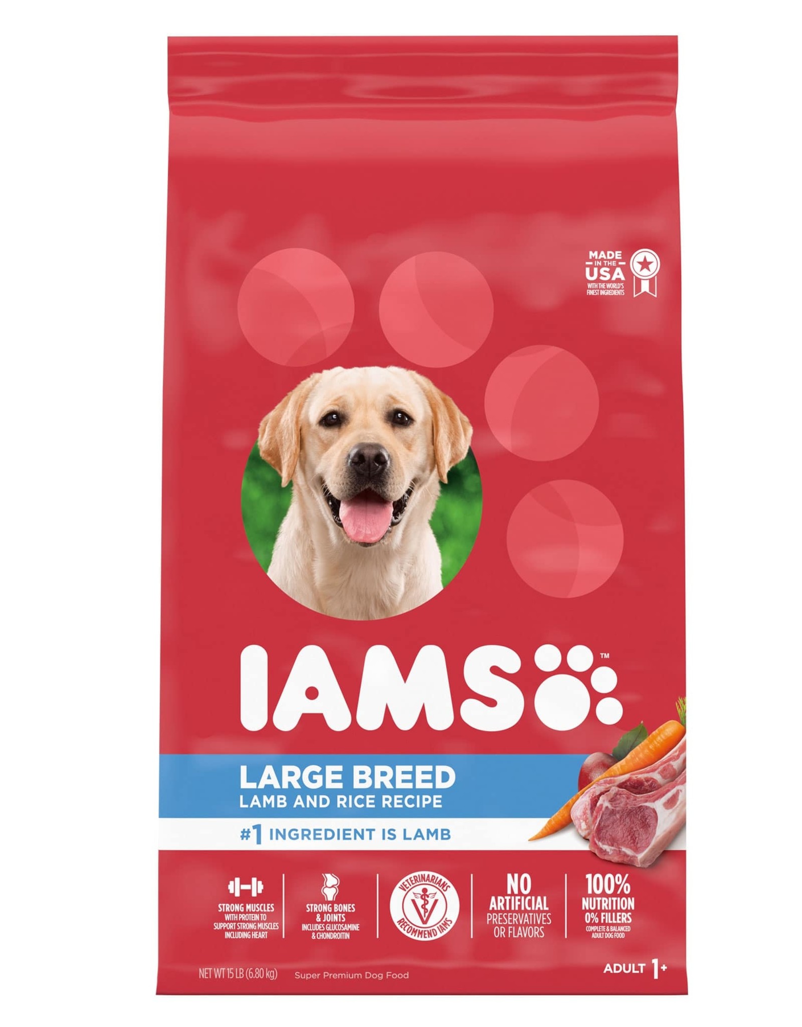 IAMS COMPANY IAMS DOG LARGE BREED ADULT LAMB 30LBS