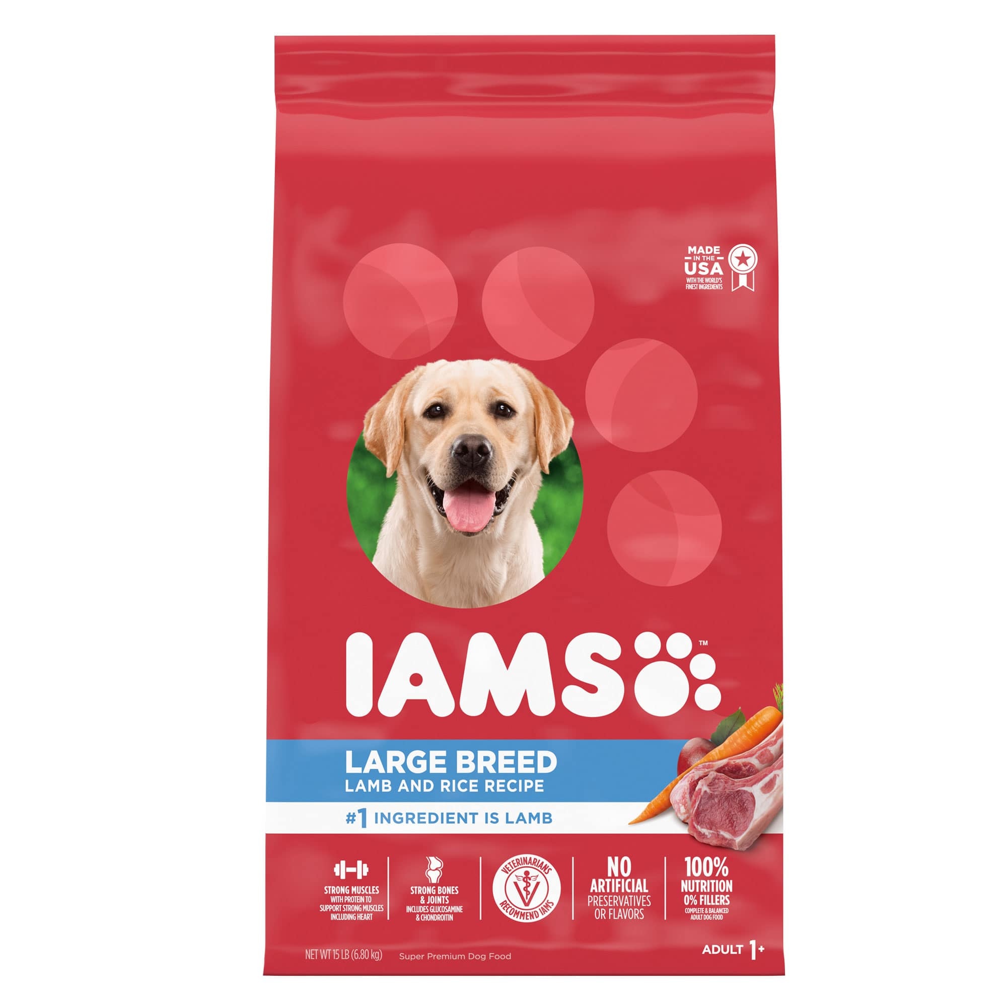 IAMS DOG LARGE BREED ADULT LAMB 30LBS Pickering Valley Feed & Farm Store