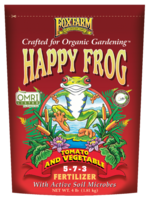 Foxfarm FOXFARM HAPPY FROG TOMATO AND VEGETABLE FERTILIZER 5-7-3 4LBS