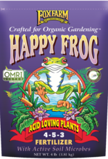 FOXFARM FOXFARM HAPPY FROG ACID LOVING PLANTS FERTILIZER 4-5-3 4LBS