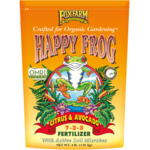 Foxfarm FOXFARM HAPPY FROG CITRUS & AVOCADO DRY FERTILIZER 7-3-3 4LBS