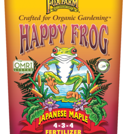 Foxfarm FOXFARM HAPPY FROG JAPANESE MAPLE 4-3-4 4LBS