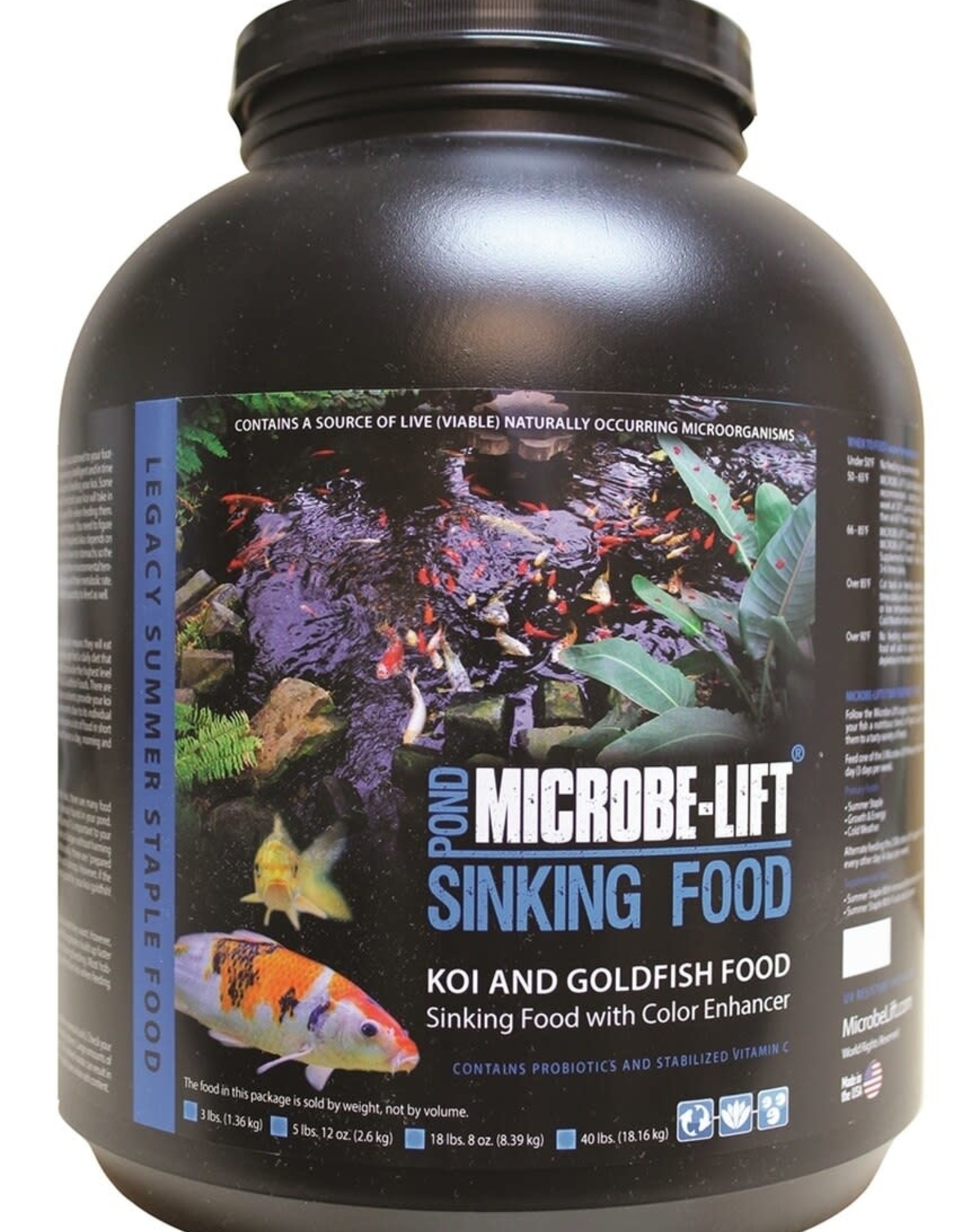 MICROBE LIFT SINKING PELLETS 5 LB 12 OZ