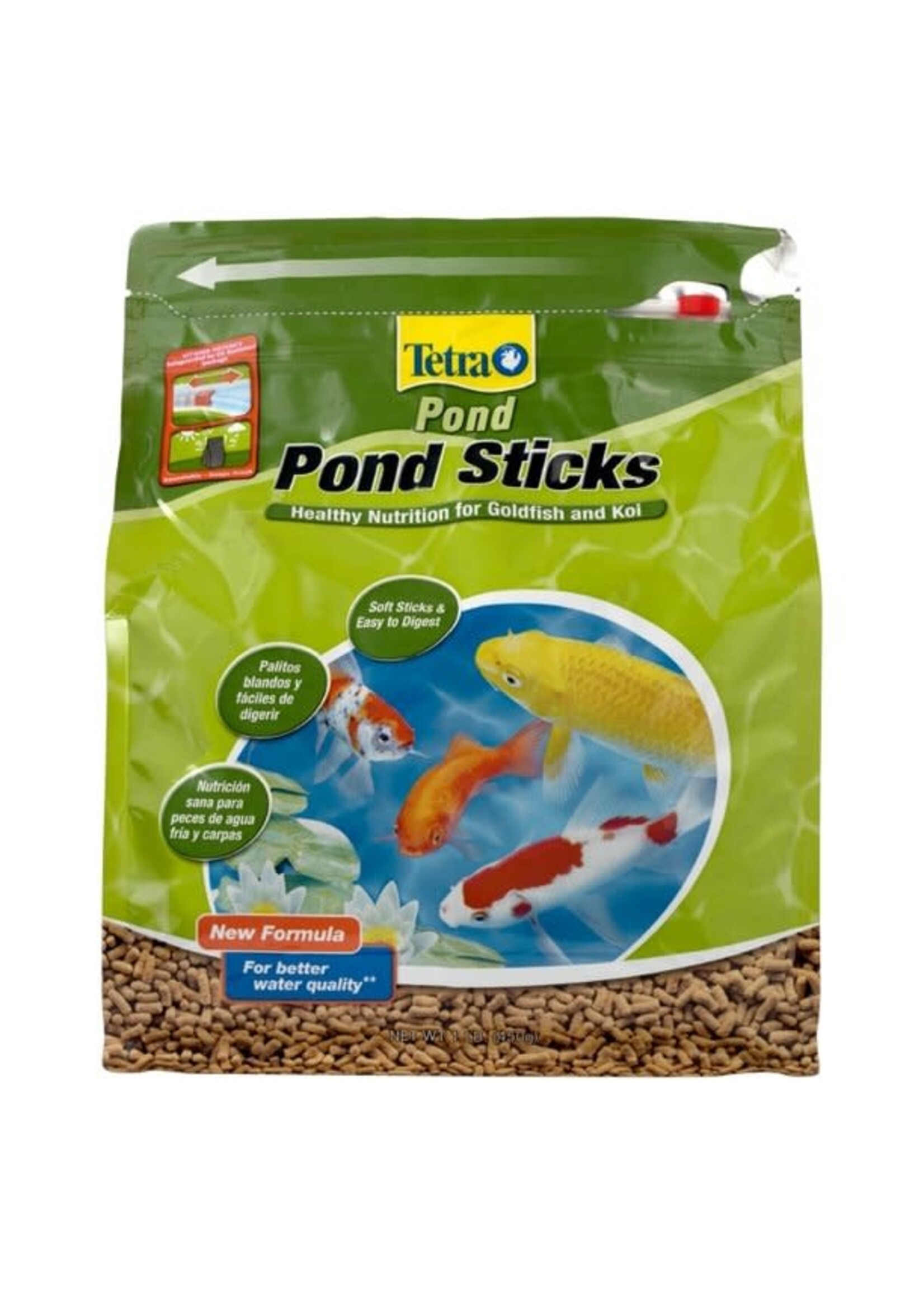 Tetra TetraPond Sticks Pond Fish Food  for Goldfish and Koi - 1 lb
