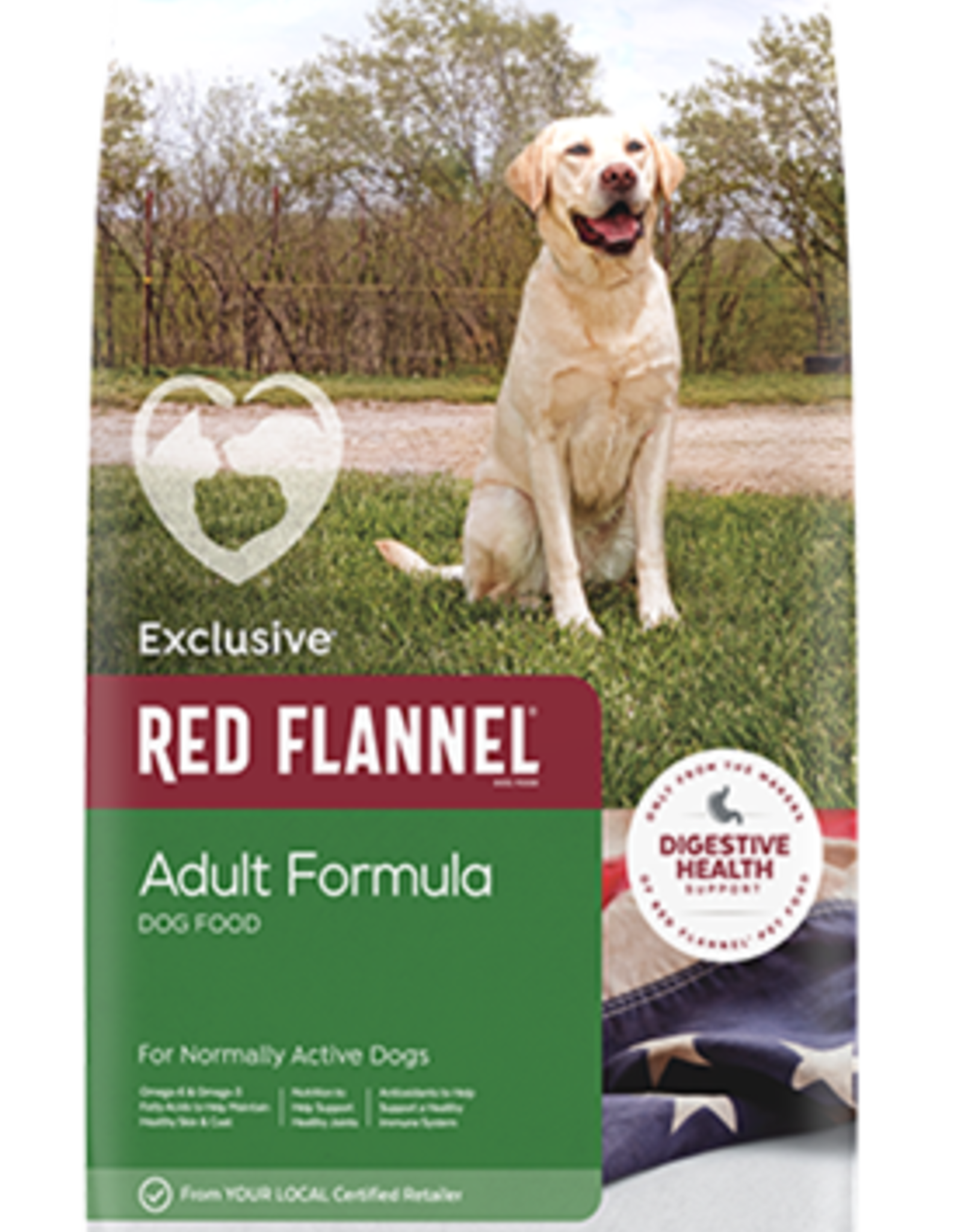 Purina Mills RED FLANNEL DOG ADULT 40LBS