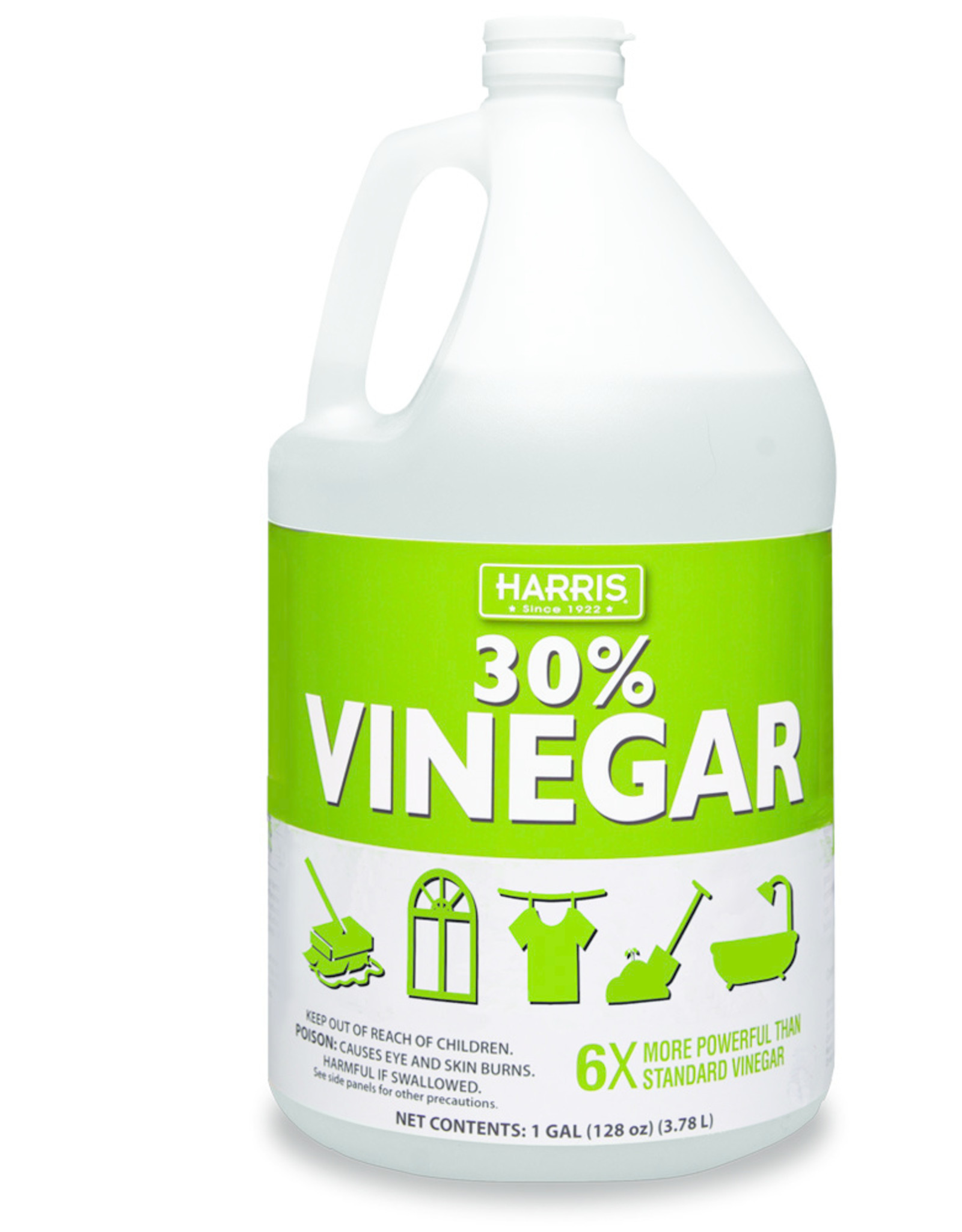 Harris Farms HARRIS VINEGAR 30% 128OZ