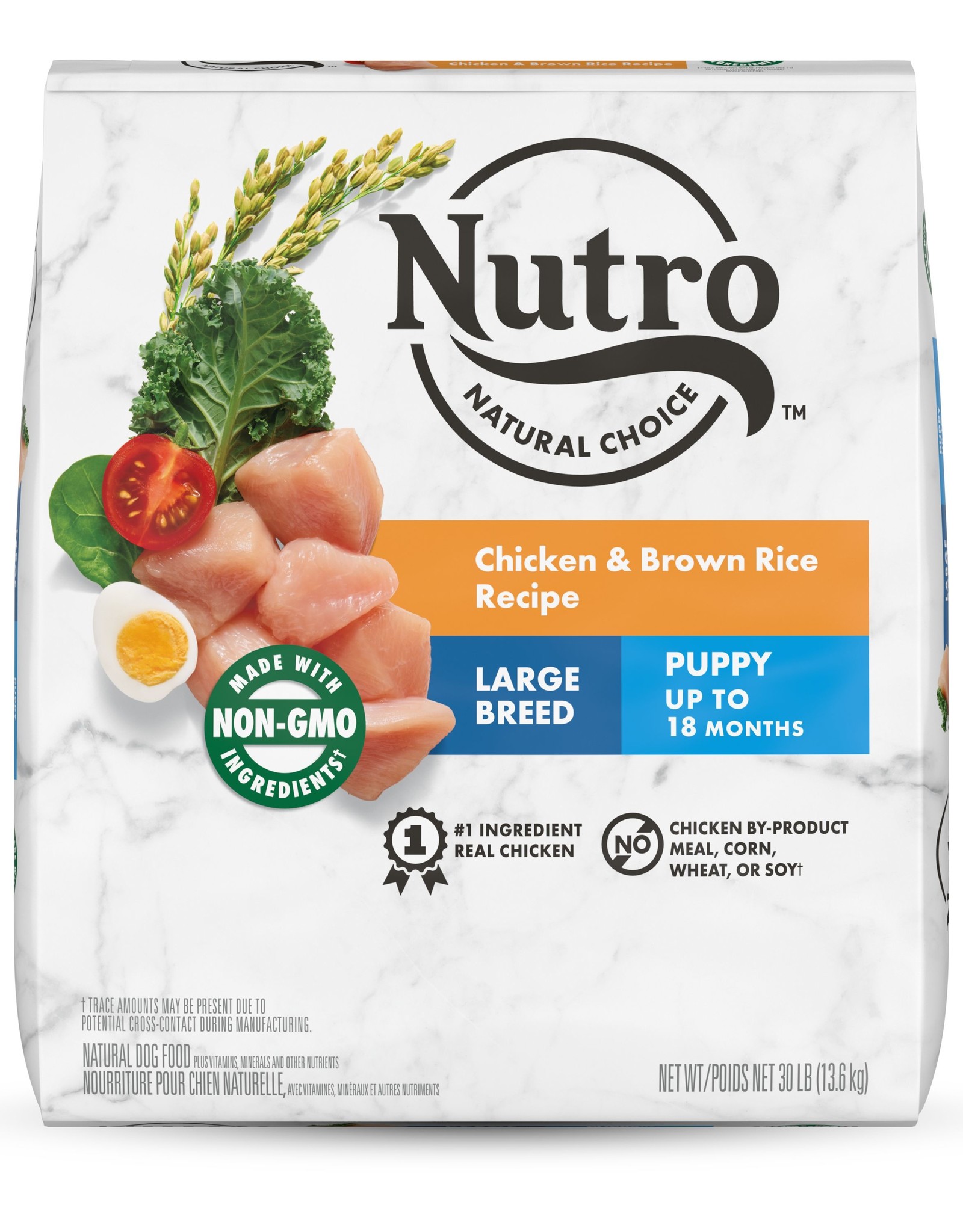 NUTRO PRODUCTS  INC. NUTRO NATURAL CHOICE PUPPY LARGE BREED CHICKEN 30LBS